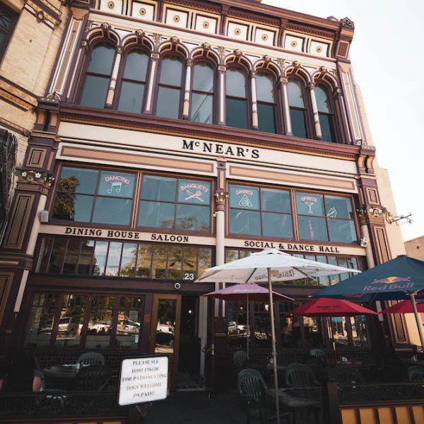 exterior facade of McNear's restaurant