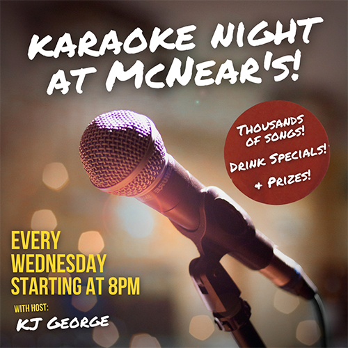 Wednesday Night Karaoke at McNear's